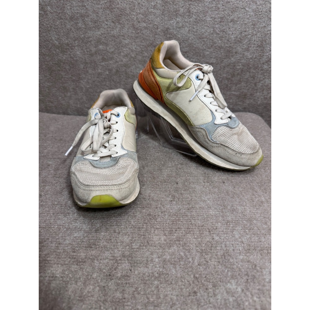 HOFF Mallorca Sneakers Womens Size 7.5 Multi Color Suede Mesh Walking Shoes